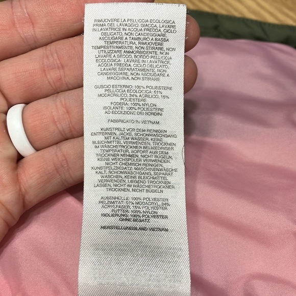 Girls Columbia puffer jacket size S (7/8) - Picture 8 of 12